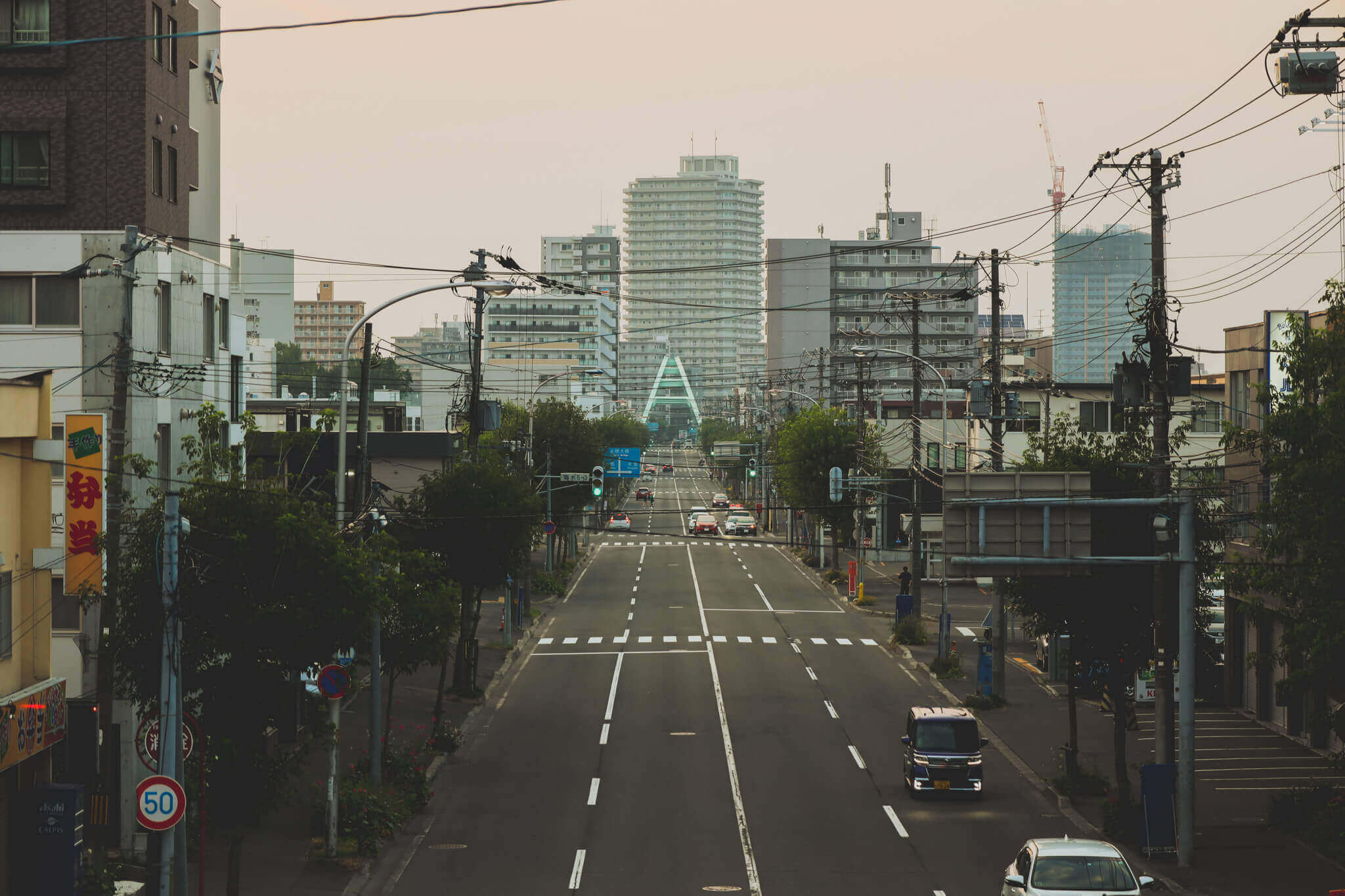 菊水円形歩道橋