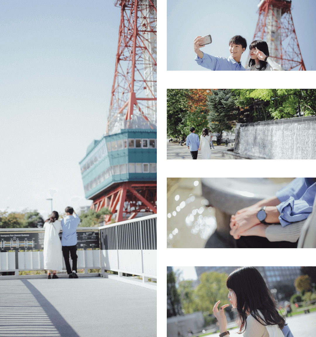 札幌テレビ塔と大通公園